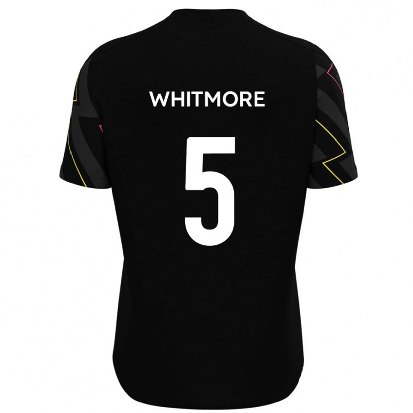 Danxen Dětské Alex Whitmore #5 Černá Šedá Daleko Hráčské Dresy 2025/26 Dres
