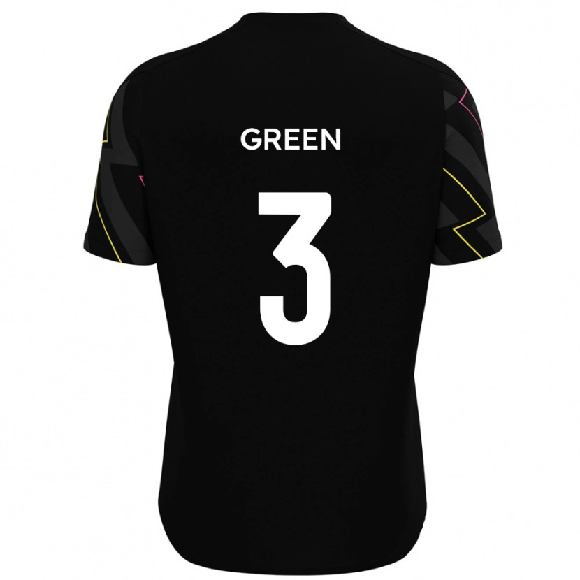 Danxen Dětské Cameron Green #3 Černá Šedá Daleko Hráčské Dresy 2025/26 Dres