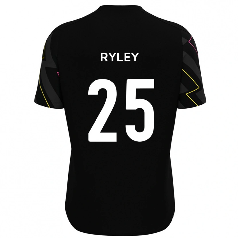 Danxen Dětské Kian Ryley #25 Černá Šedá Daleko Hráčské Dresy 2025/26 Dres