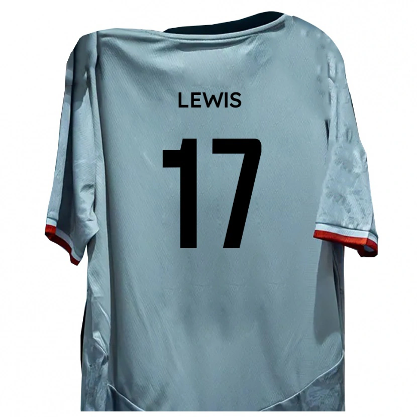 Danxen Dětské Paul Lewis #17 Bílá Černá Daleko Hráčské Dresy 2025/26 Dres