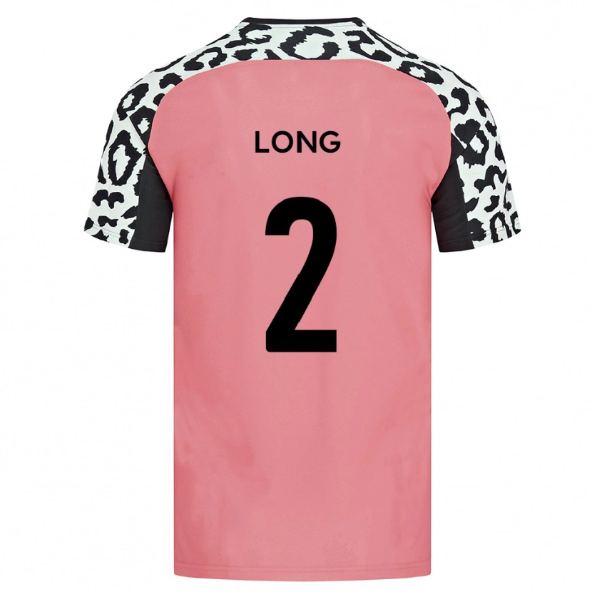 Danxen Dětské Sean Long #2 Růžová Černá Daleko Hráčské Dresy 2025/26 Dres