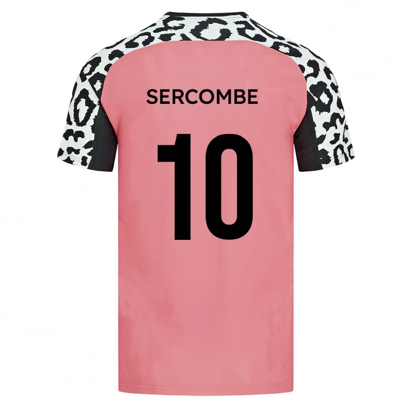 Danxen Dětské Liam Sercombe #10 Růžová Černá Daleko Hráčské Dresy 2025/26 Dres