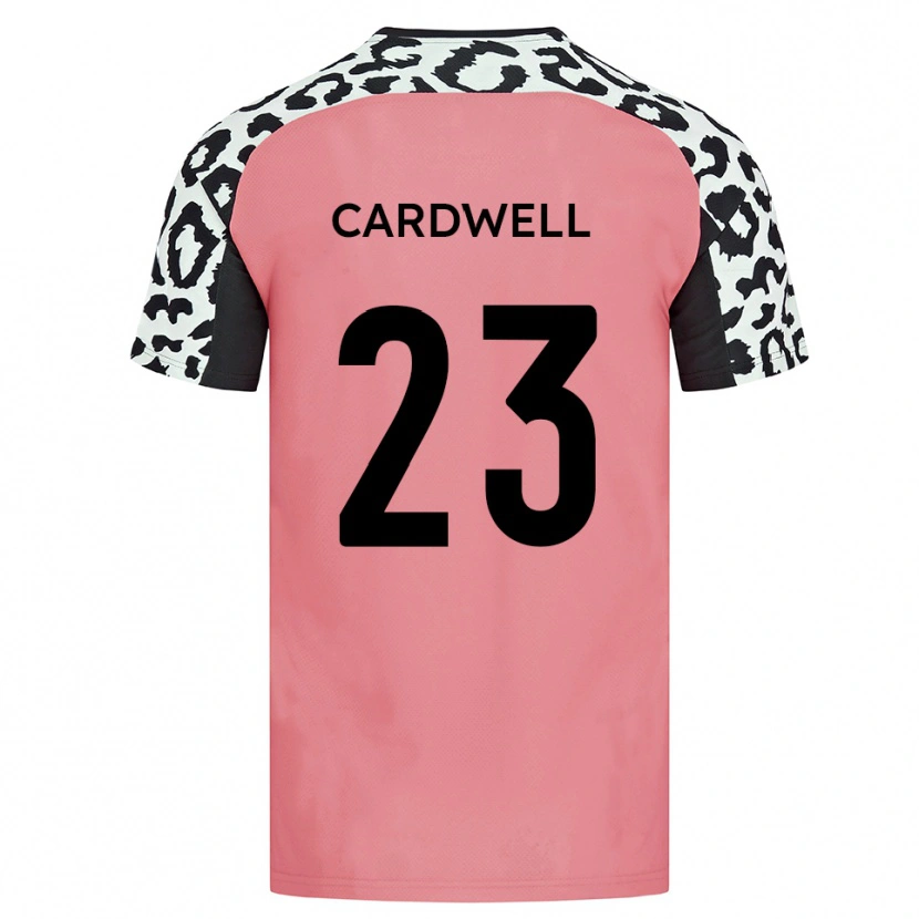 Danxen Dětské Harry Cardwell #23 Růžová Černá Daleko Hráčské Dresy 2025/26 Dres