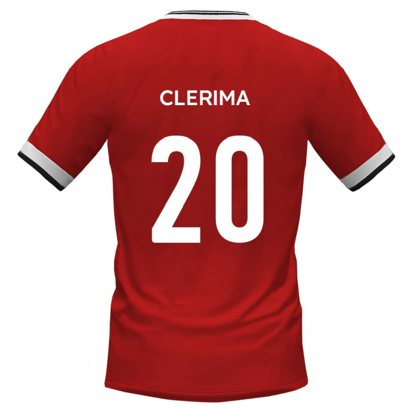 Danxen Dětské Remy Clerima #20 Bílá Černá Daleko Hráčské Dresy 2025/26 Dres