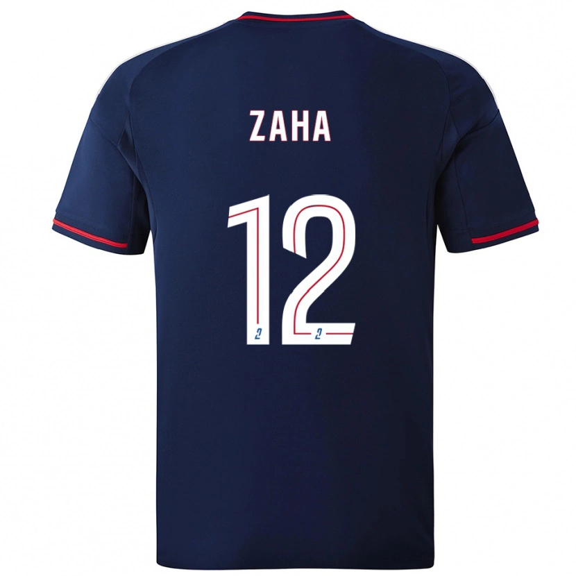 Danxen Dětské Wilfried Zaha #12 Tmavě Modrá Červená Daleko Hráčské Dresy 2025/26 Dres