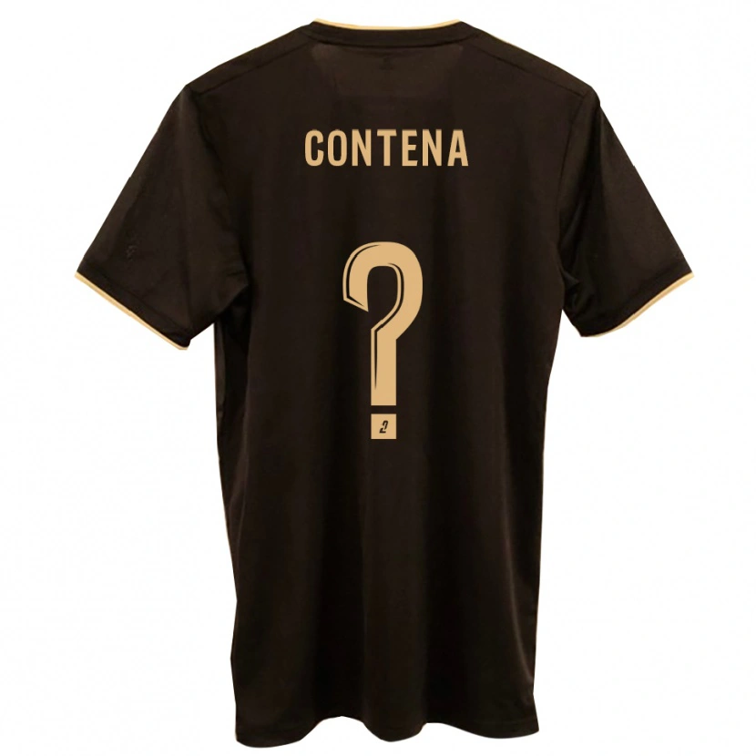 Danxen Dětské Raphaël Contena #0 Modrá Červená Daleko Hráčské Dresy 2025/26 Dres