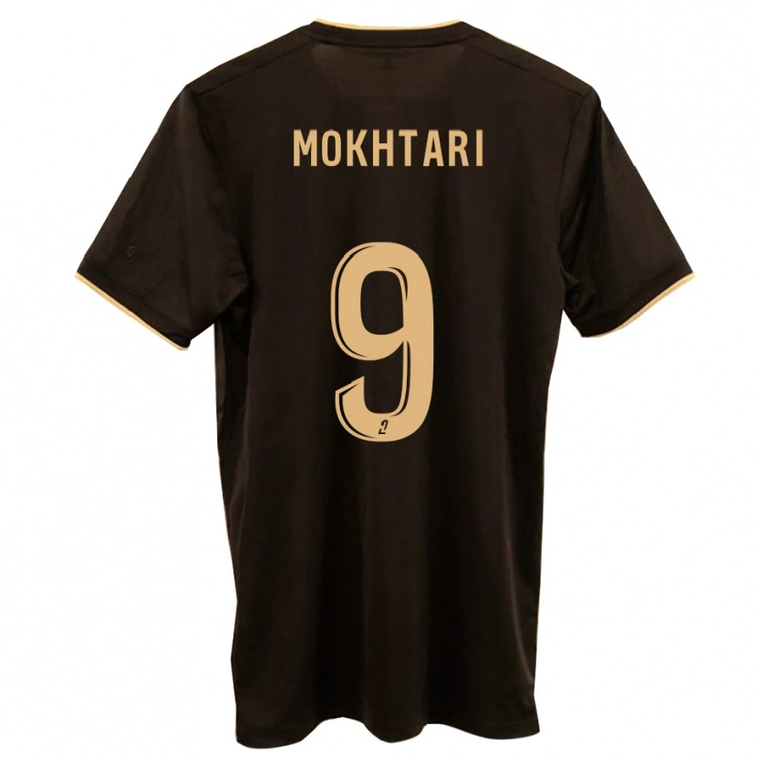 Danxen Dětské Noa Mokhtari #9 Modrá Červená Daleko Hráčské Dresy 2025/26 Dres