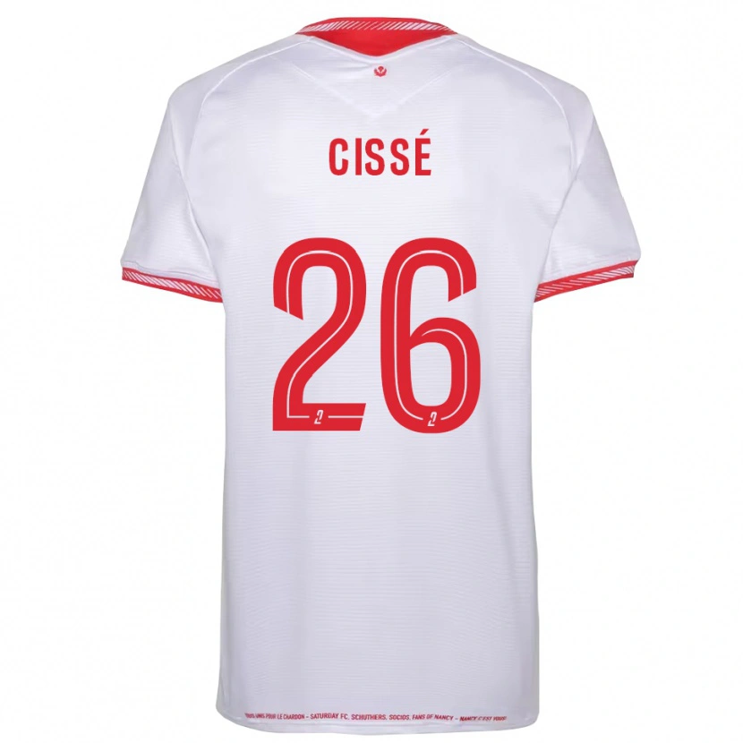 Danxen Dětské Sidi Cissé #26 Černá Červená Daleko Hráčské Dresy 2025/26 Dres