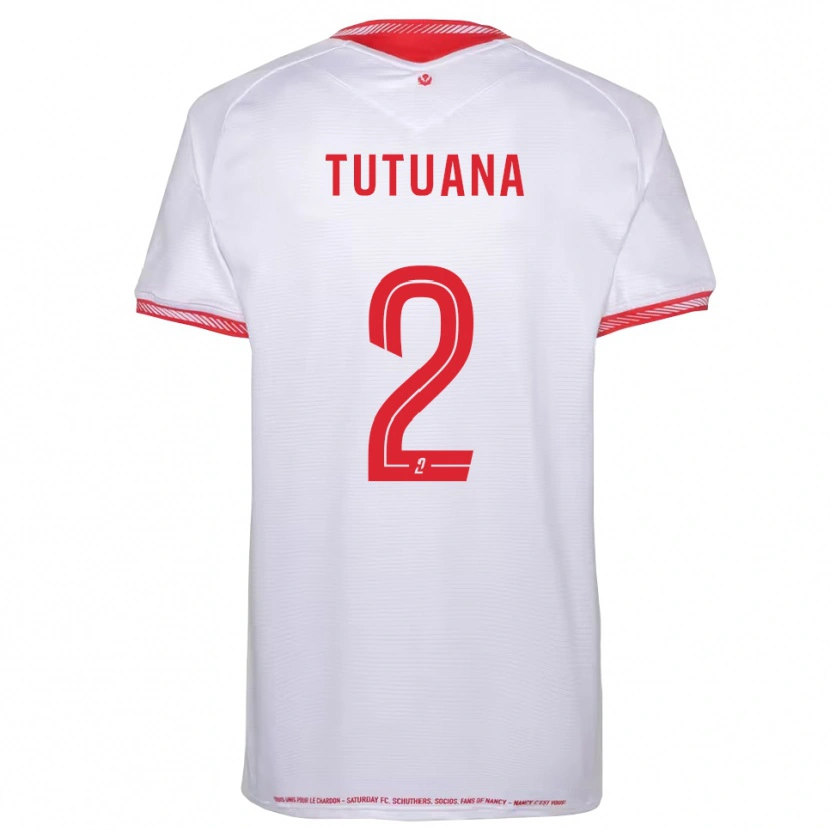 Danxen Dětské Brunnel Tutuana #2 Černá Červená Daleko Hráčské Dresy 2025/26 Dres