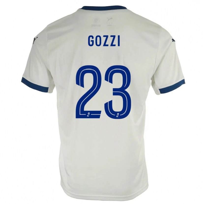 Danxen Dětské Paolo Gozzi #23 Bílá Modrá Daleko Hráčské Dresy 2025/26 Dres