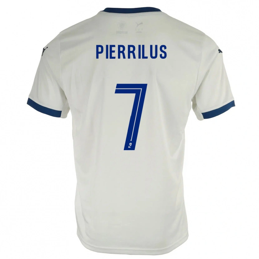Danxen Dětské Wylan Pierrilus #7 Bílá Modrá Daleko Hráčské Dresy 2025/26 Dres