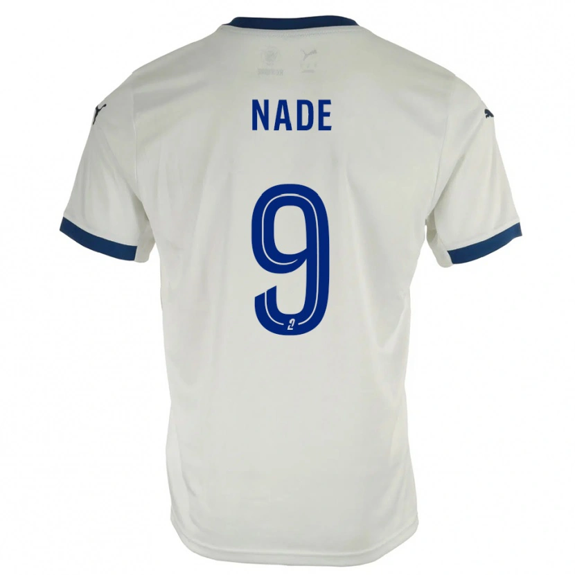 Danxen Dětské Arthylio Nade #9 Bílá Modrá Daleko Hráčské Dresy 2025/26 Dres