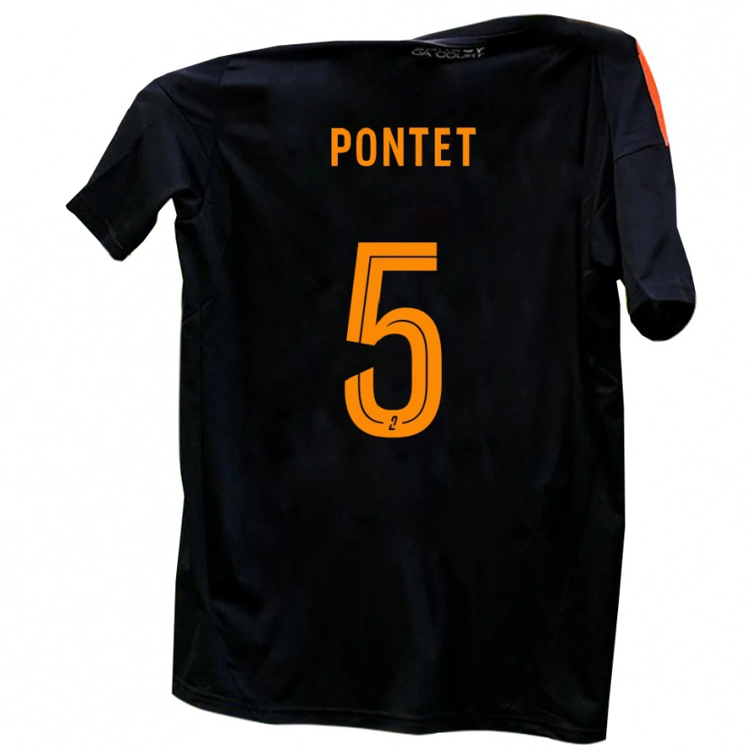 Danxen Dětské Arthur Pontet #5 Bílá Červená Daleko Hráčské Dresy 2025/26 Dres