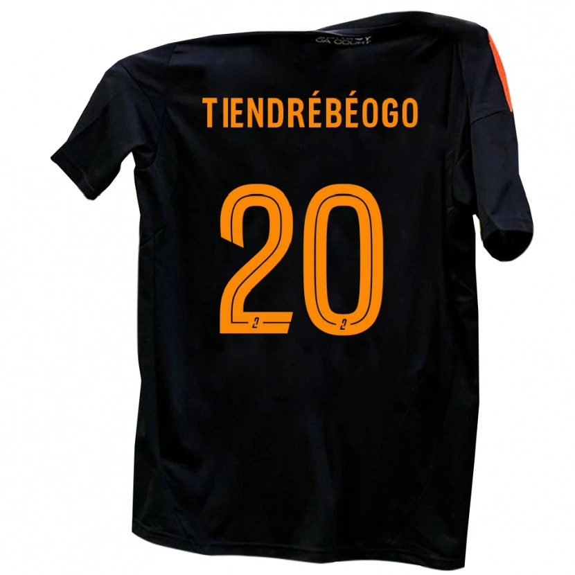 Danxen Dětské Josué Tiendrébéogo #20 Bílá Červená Daleko Hráčské Dresy 2025/26 Dres
