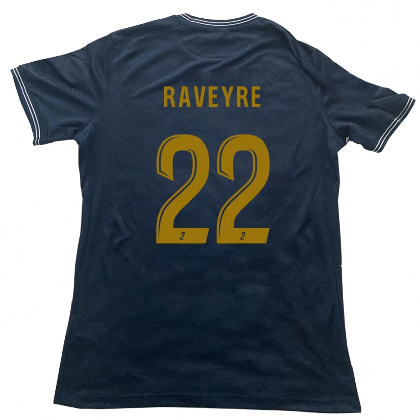 Danxen Dětské Noah Raveyre #22 Tmavě Modrá Zlatá Daleko Hráčské Dresy 2025/26 Dres