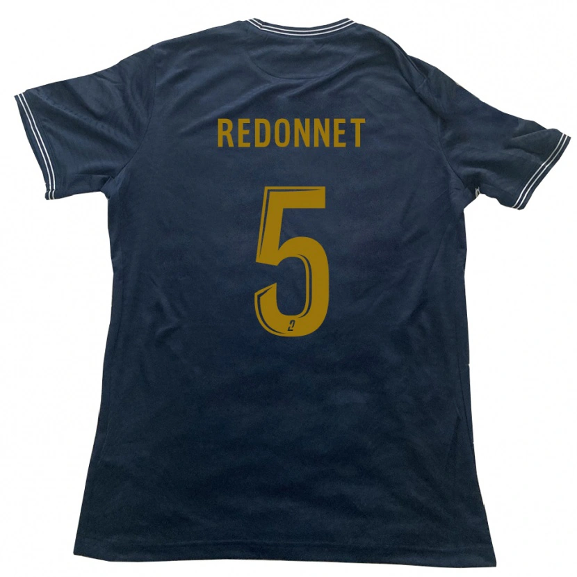 Danxen Dětské Milo Redonnet #5 Tmavě Modrá Zlatá Daleko Hráčské Dresy 2025/26 Dres