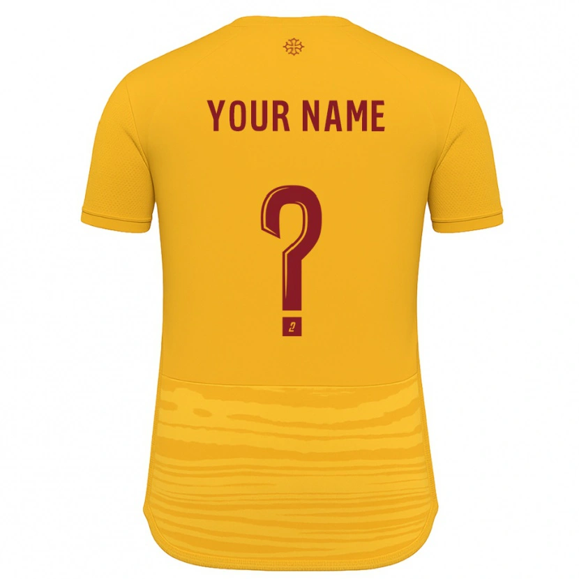 Danxen Dětské Tvé Jméno #0 Oranžová Burgundská Daleko Hráčské Dresy 2025/26 Dres