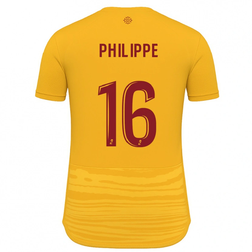 Danxen Dětské Flavie Philippe #16 Oranžová Burgundská Daleko Hráčské Dresy 2025/26 Dres