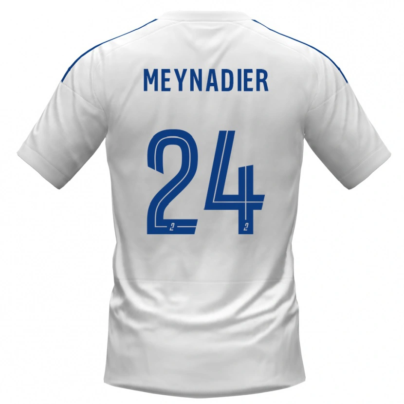 Danxen Dětské Tom Meynadier #24 Bílá Modrá Daleko Hráčské Dresy 2025/26 Dres