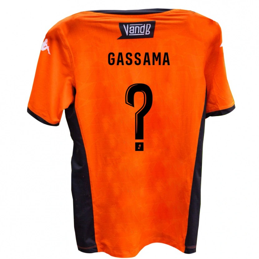 Danxen Dětské Jeriba Gassama #0 Bílá Černá Daleko Hráčské Dresy 2025/26 Dres