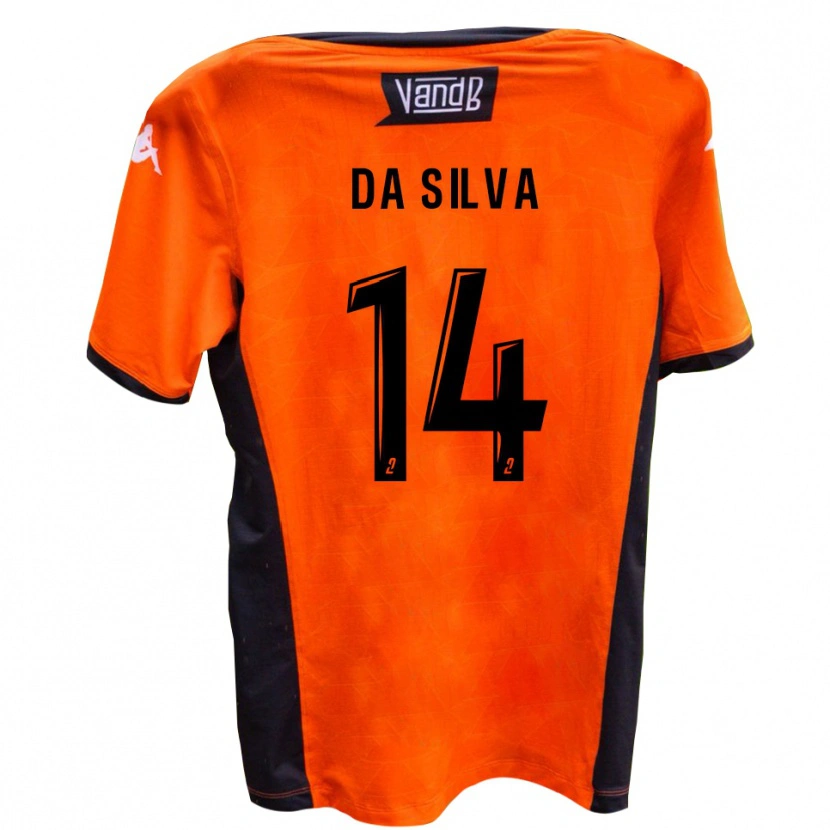 Danxen Dětské Hélder Oliveira Da Silva #14 Bílá Černá Daleko Hráčské Dresy 2025/26 Dres