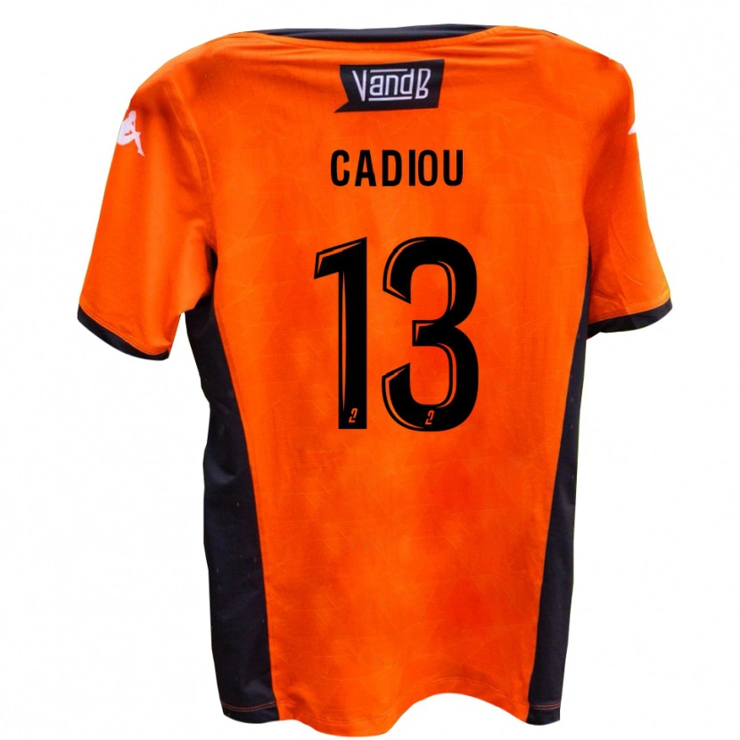 Danxen Dětské Enzo Cadiou #13 Bílá Černá Daleko Hráčské Dresy 2025/26 Dres