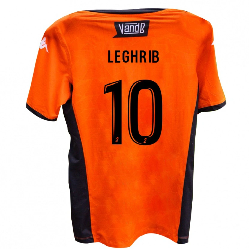 Danxen Dětské Aymen Leghrib #10 Bílá Černá Daleko Hráčské Dresy 2025/26 Dres