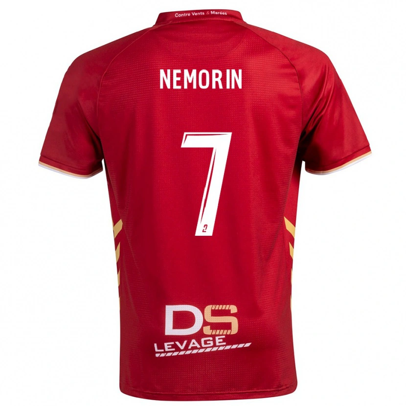 Danxen Dětské Noah Nemorin #7 Burgundská Zlatá Daleko Hráčské Dresy 2025/26 Dres