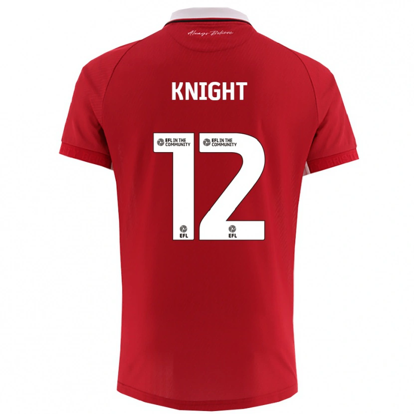 Danxen Pánské Jason Knight #12 Červená Bílá Domů Hráčské Dresy 2025/26 Dres
