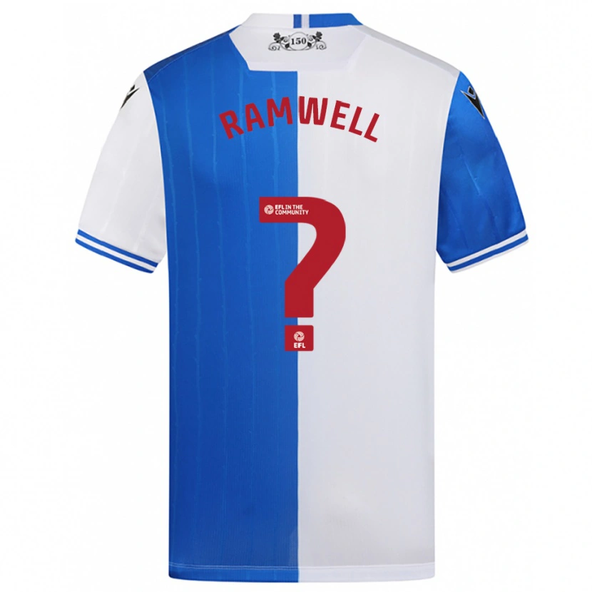 Danxen Pánské Teddy Ramwell #0 Modrá Bílá Domů Hráčské Dresy 2025/26 Dres