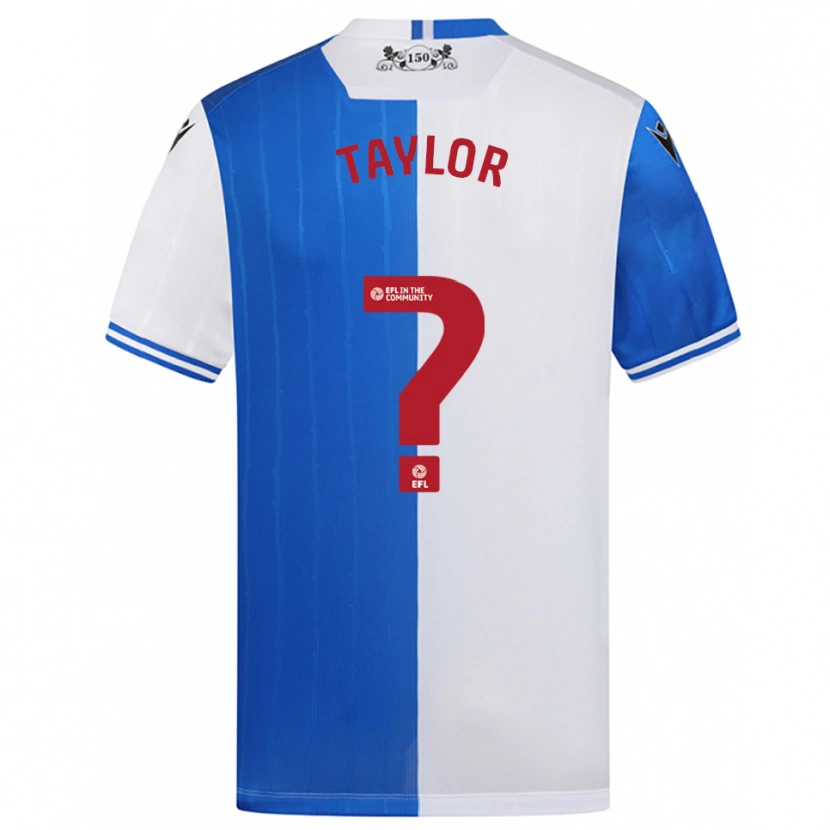 Danxen Pánské Bradley Taylor #0 Modrá Bílá Domů Hráčské Dresy 2025/26 Dres