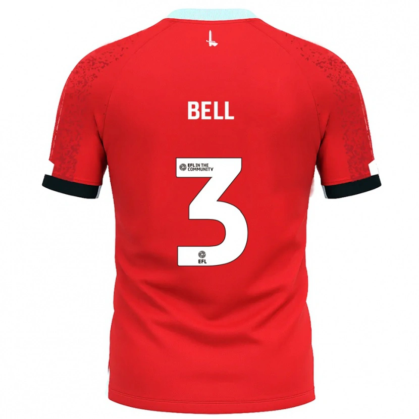 Danxen Pánské Amari'i Bell #3 Červená Bílá Domů Hráčské Dresy 2025/26 Dres