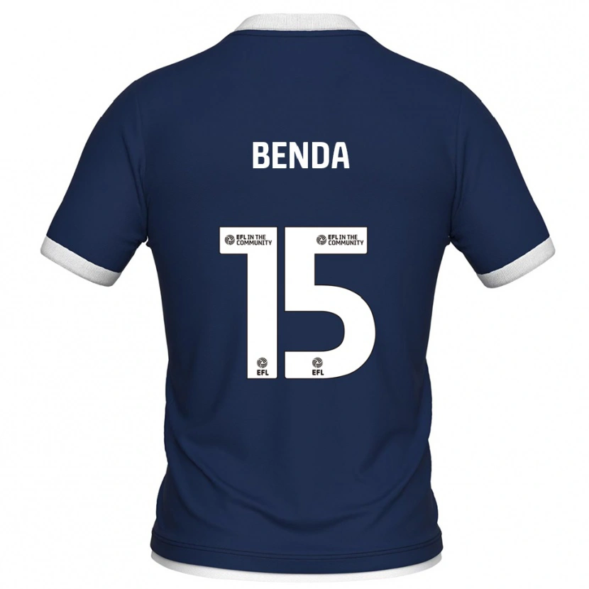 Danxen Pánské Steven Benda #15 Tmavě Modrá Bílá Domů Hráčské Dresy 2025/26 Dres