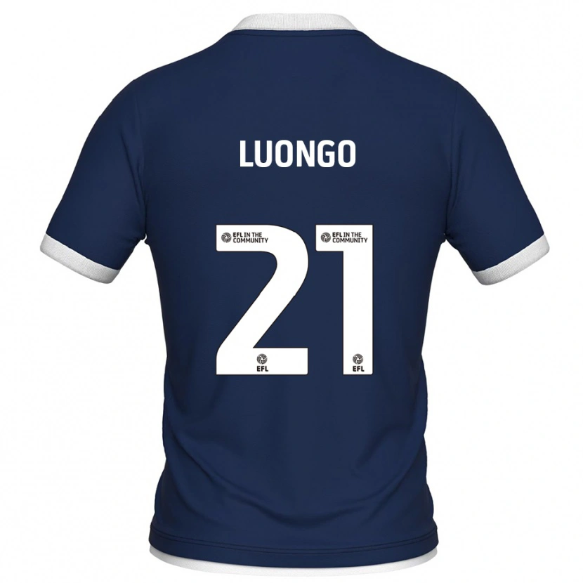 Danxen Pánské Massimo Luongo #21 Tmavě Modrá Bílá Domů Hráčské Dresy 2025/26 Dres
