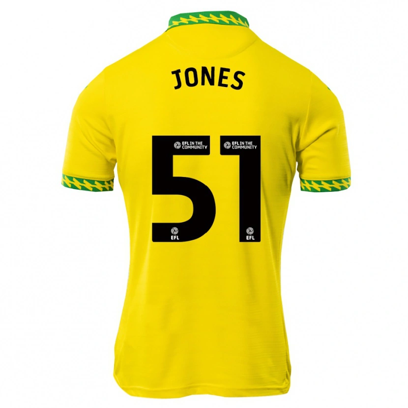 Danxen Pánské Dylan Jones #51 Bílá Zelená Domů Hráčské Dresy 2025/26 Dres