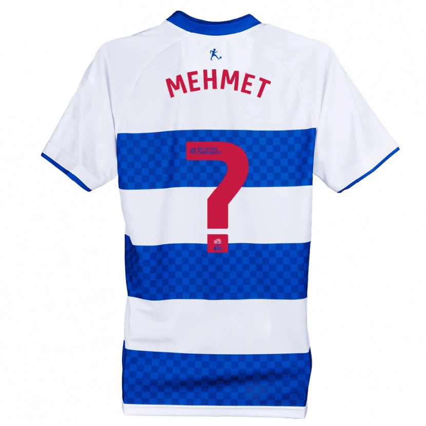 Danxen Pánské Melis Mehmet #0 Modrá Bílá Domů Hráčské Dresy 2025/26 Dres