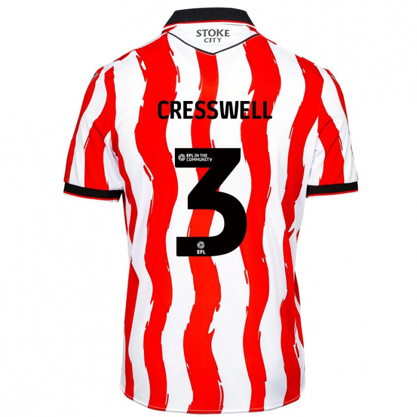 Danxen Pánské Aaron Cresswell #3 Bílá Červená Domů Hráčské Dresy 2025/26 Dres