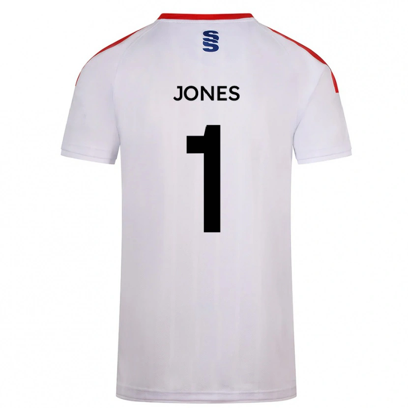Danxen Pánské Zac Jones #1 Bílá Tmavě Modrá Domů Hráčské Dresy 2025/26 Dres