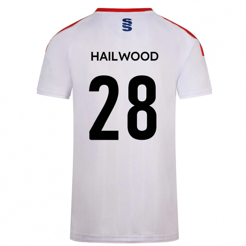 Danxen Pánské Jesse Hailwood #28 Bílá Tmavě Modrá Domů Hráčské Dresy 2025/26 Dres