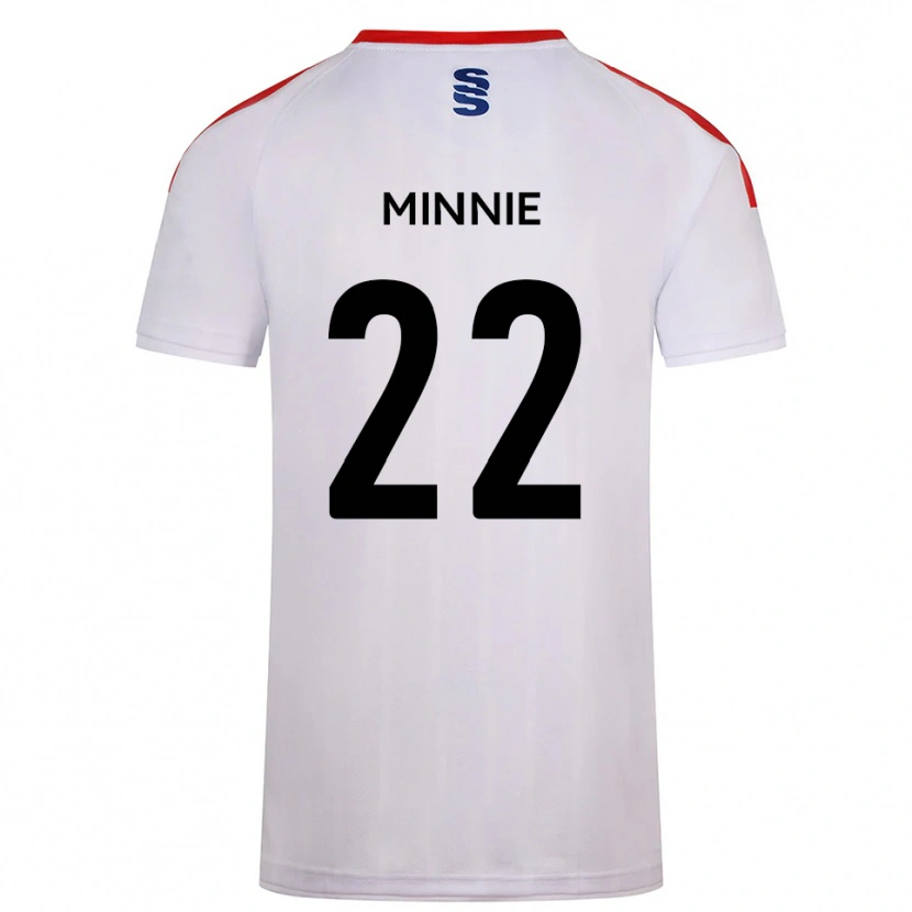 Danxen Pánské Minnie Rogers #22 Bílá Tmavě Modrá Domů Hráčské Dresy 2025/26 Dres