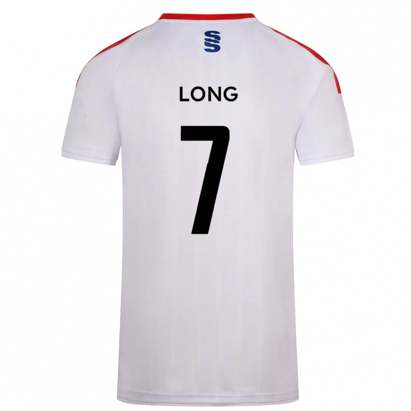 Danxen Pánské Rhys Long #7 Bílá Tmavě Modrá Domů Hráčské Dresy 2025/26 Dres