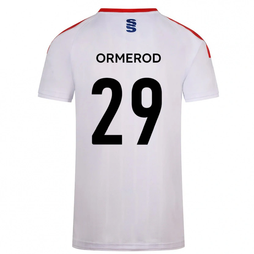 Danxen Pánské Danny Ormerod #29 Bílá Tmavě Modrá Domů Hráčské Dresy 2025/26 Dres