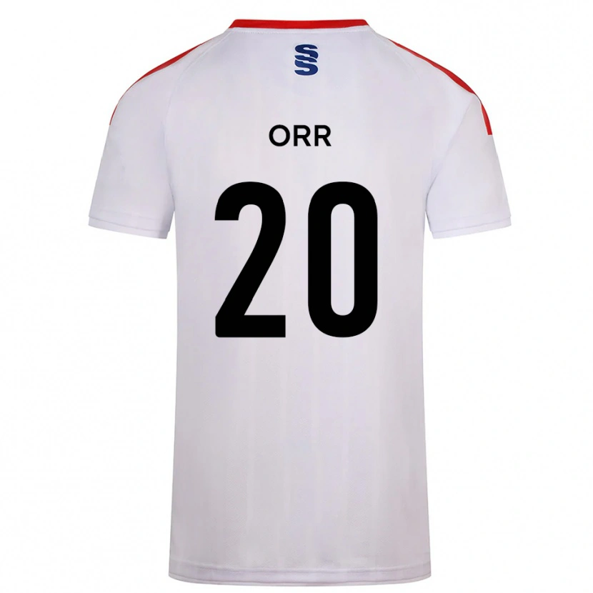 Danxen Pánské Oliver Orr #20 Bílá Tmavě Modrá Domů Hráčské Dresy 2025/26 Dres
