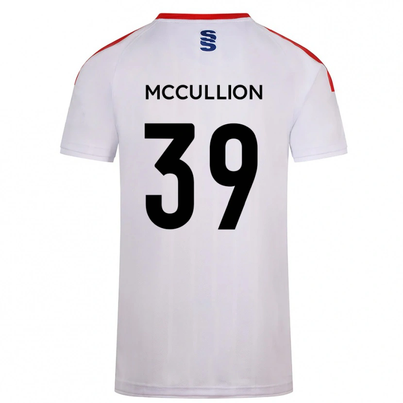 Danxen Pánské Gerald Mccullion #39 Bílá Tmavě Modrá Domů Hráčské Dresy 2025/26 Dres
