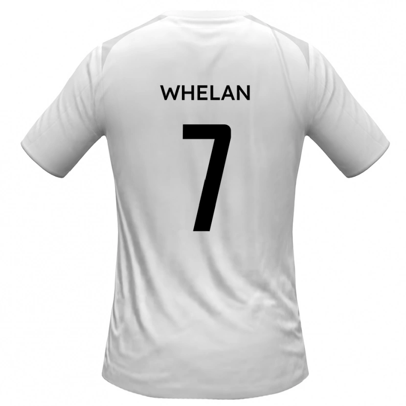 Danxen Pánské Tom Whelan #7 Bílá Šedá Domů Hráčské Dresy 2025/26 Dres