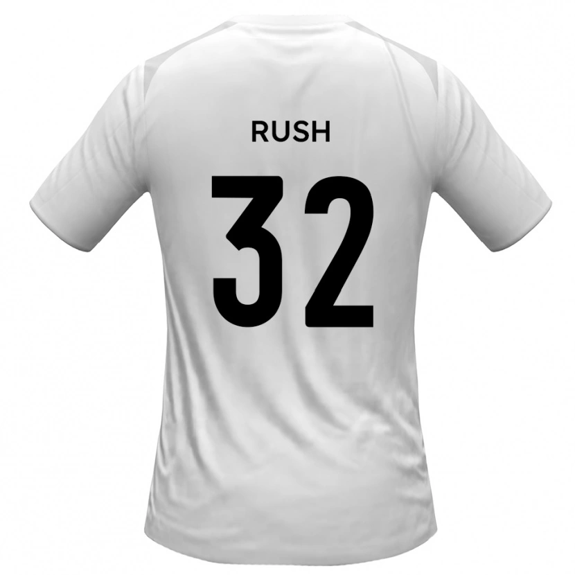 Danxen Pánské Matt Rush #32 Bílá Šedá Domů Hráčské Dresy 2025/26 Dres