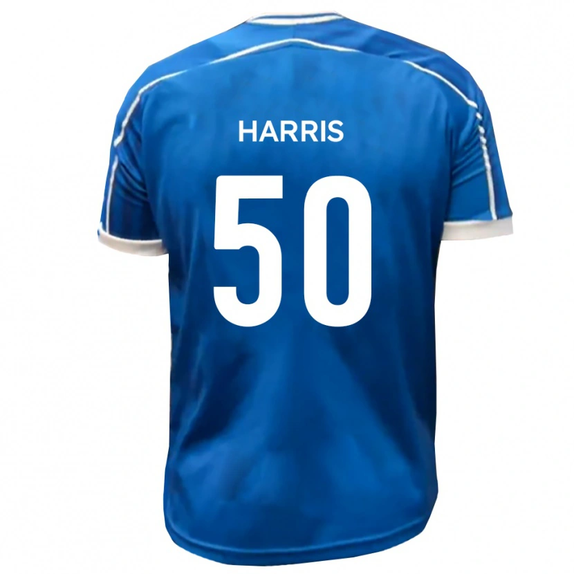 Danxen Pánské Archie Harris #50 Modrá Bílá Domů Hráčské Dresy 2025/26 Dres