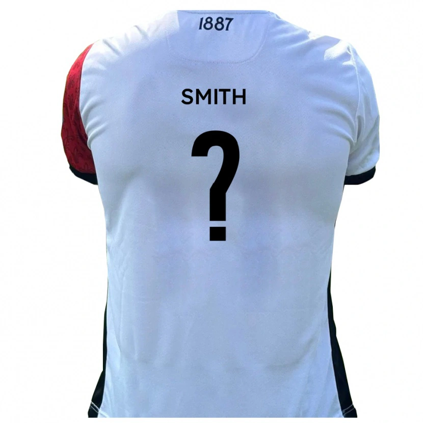 Danxen Pánské Jayden Smith #0 Červená Bílá Domů Hráčské Dresy 2025/26 Dres