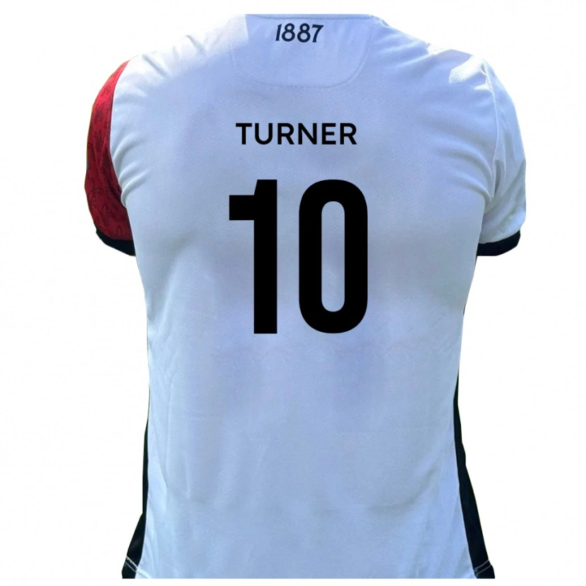 Danxen Pánské Jack Turner #10 Červená Bílá Domů Hráčské Dresy 2025/26 Dres