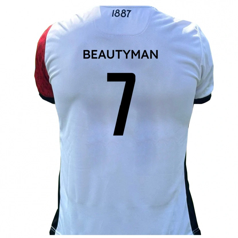 Danxen Pánské Harry Beautyman #7 Červená Bílá Domů Hráčské Dresy 2025/26 Dres